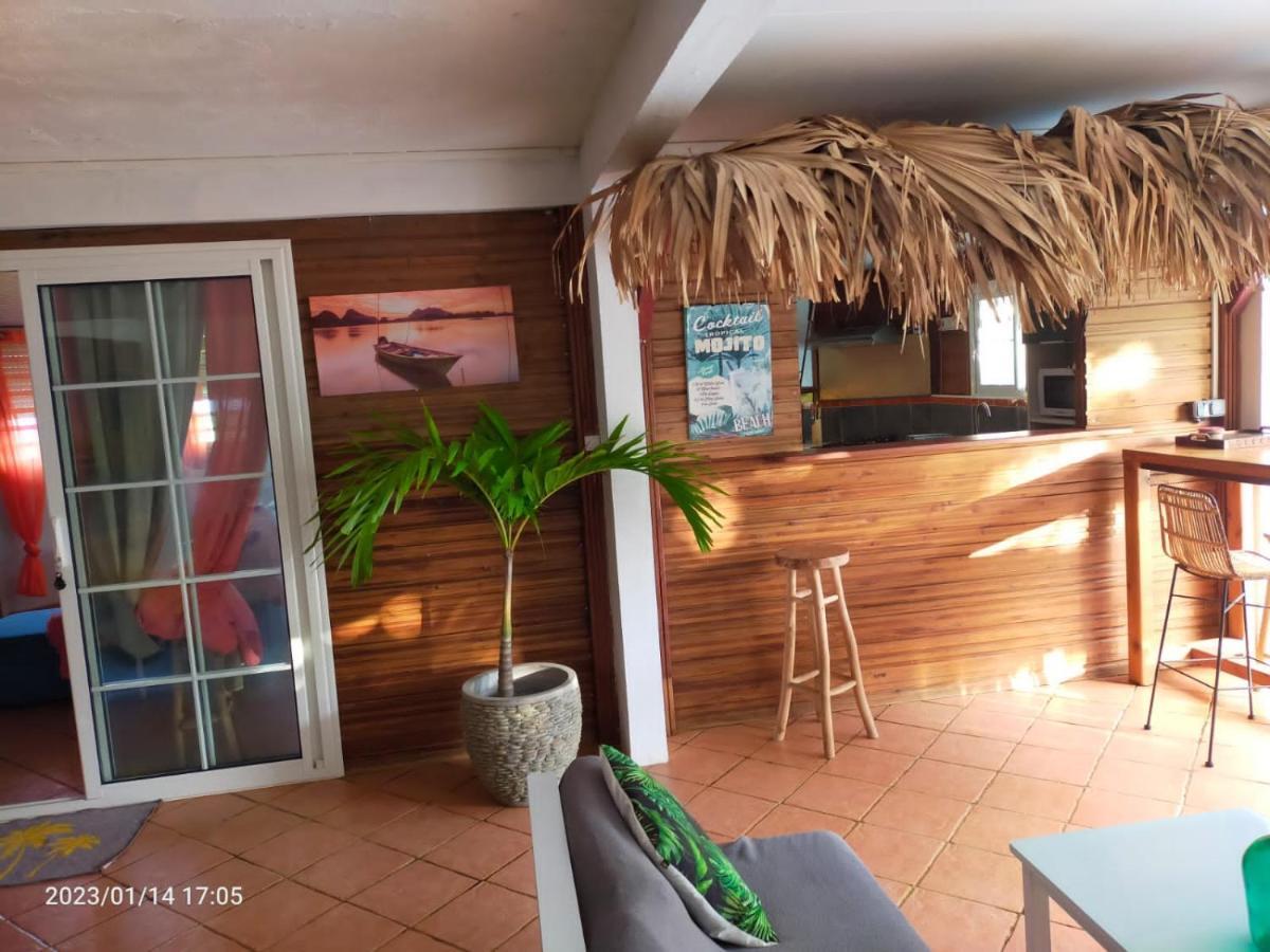 Douceur Des Hauteurs Bas De Villa, Piscine Privee Sainte-Luce Exteriér fotografie