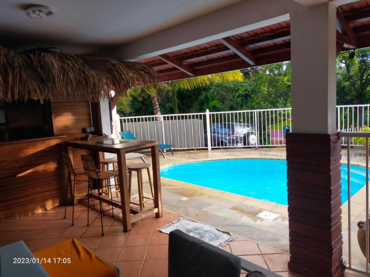 Douceur Des Hauteurs Bas De Villa, Piscine Privee Sainte-Luce Exteriér fotografie