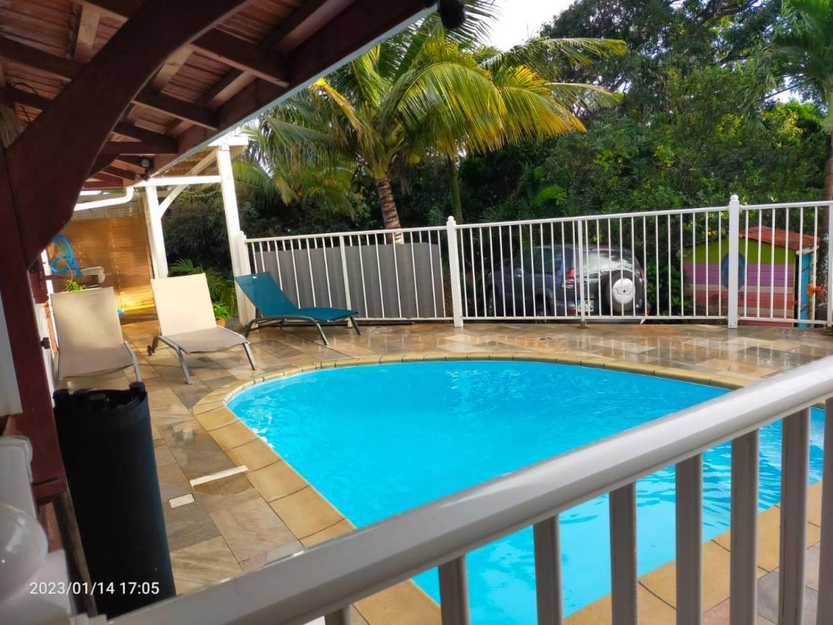 Douceur Des Hauteurs Bas De Villa, Piscine Privee Sainte-Luce Exteriér fotografie