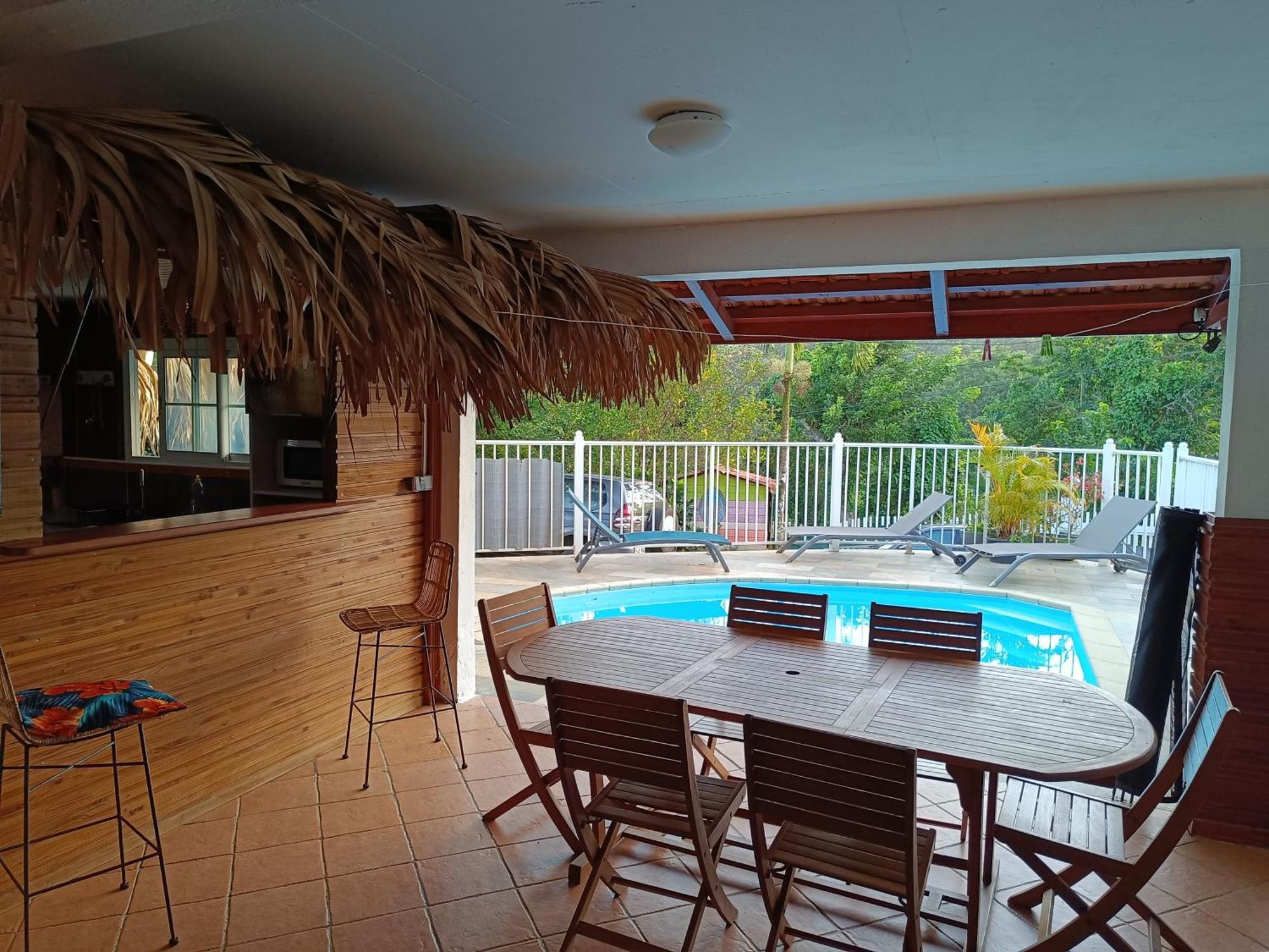 Douceur Des Hauteurs Bas De Villa, Piscine Privee Sainte-Luce Exteriér fotografie